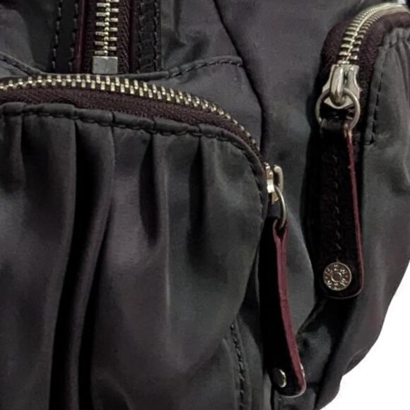 MZ Wallace Abbey Chocolate Brown Shoulder Bag - Picture 7 of 9